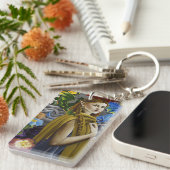 Porte-clés Jardin aux fleurs de Dragon Elf (Devant droit)