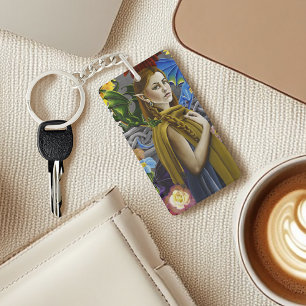 Porte-clés Jardin aux fleurs de Dragon Elf