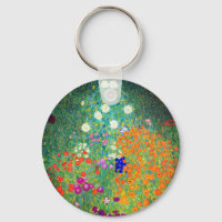 Jardin aux fleurs Gustav Klimt