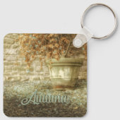 Porte-clés Jardin d'automne rustique (Dos)