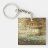 Porte-clés Jardin d'automne rustique (Devant)