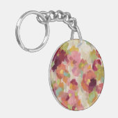Porte-clés Jardin de corail et vert (Devant gauche)