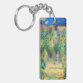 Porte-clés Jardin de fleurs de Monet (Devant gauche)