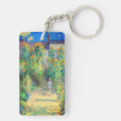 Porte-clés Jardin de fleurs de Monet (Dos)