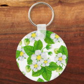 Porte-clés Jardin de fraises 2 (Recto)