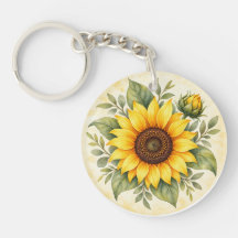 Jardin de tournesols dorés à l'aquarelle
