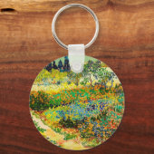 Porte-clés Jardin de Vincent Van Gogh à Arles (Recto)