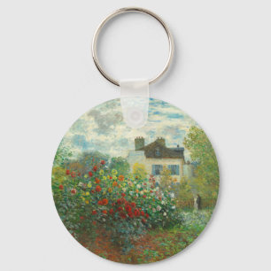 Porte-clés Jardin des artistes de Monet dans Peinture d'Argen