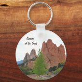 Porte-clés Jardin des Dieux (Recto)