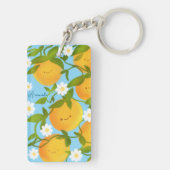 Porte-clés Jardin des Oranges d'été (Dos)