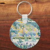 Porte-clés Jardin du peintre à Saint Clair (Recto)