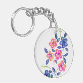 Porte-clés Jardin fleuri (Devant gauche)