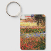 Porte-clés Jardin fleuri par Vincent van Gogh (Recto)