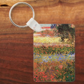 Porte-clés Jardin fleuri par Vincent van Gogh (Recto)