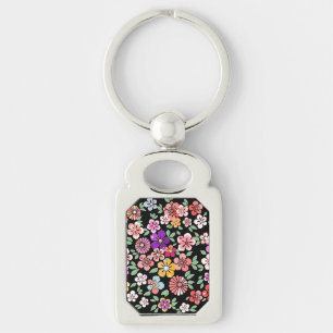 Porte-clés Jardin Floral