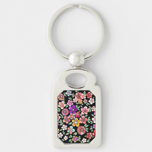 Porte-clés Jardin Floral (Devant)