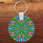 Porte-clés Jardin funky (Recto)