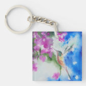 Porte-clés Jardin Hummingbird cadeau Porte - clé (Devant)