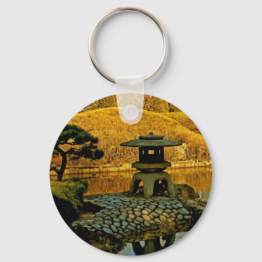 Porte-clés Jardin Japonais (Recto)