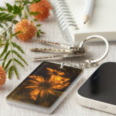 Porte-clés Jardin mystique Art Abstrait (Devant droit)