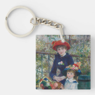 Porte-clés Jardin paysager des sœurs Renoir Cottagecore