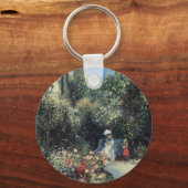 Porte-clés Jardin Pontoise Camille Pissarro (Recto)
