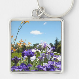 Porte-clés Jardin pourpre Iris