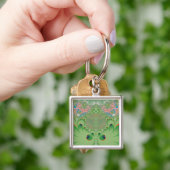 Porte-clés Jardin printanier (main)