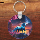 Porte-clés Jardin rose Imaginaire de l'étalon blanc (Verso)