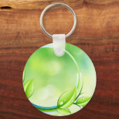 Porte-clés Jardin vert (Recto)