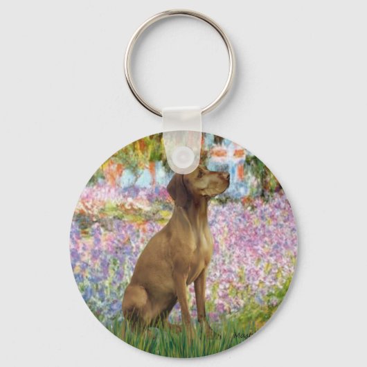 Porte-clés Jardin - Vizsla 1 (Recto)