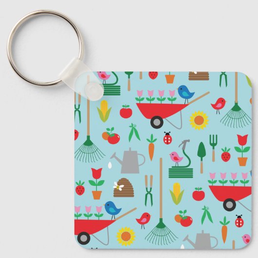 Porte-clés Jardinage (Recto)