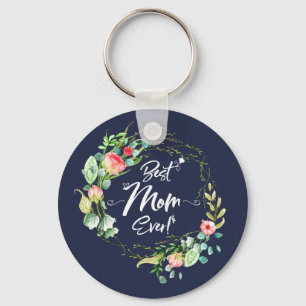 Porte-clés Jardiner Les Mères Meilleure Maman Jamais Floral G