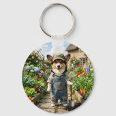 Porte-clés Jardinier Corgi (Verso)