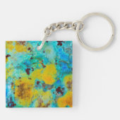 Porte-clés Jasper Chrysocolla Bleu (Dos)