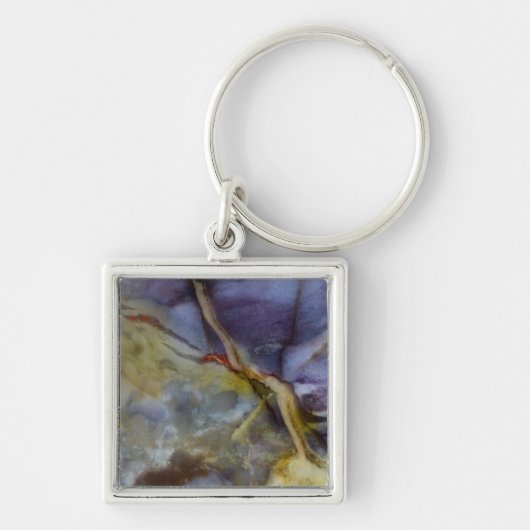 Porte-clés Jasper violet (Devant)