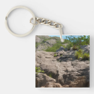 Porte-clés Jathika namalUyana Montagne de quartz rose .Sri La