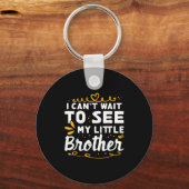 Porte-clés J'attends de voir Little Brother Design pour (Recto)