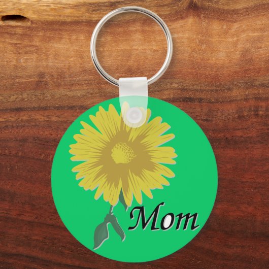 Porte-clés Jaune - (Recto)