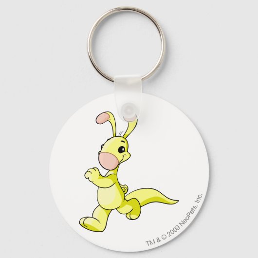 Porte-clés Jaune Blumaroo (Recto)