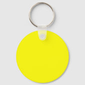 Porte-clés Jaune Clair Élégant Professionnel Moderne (Verso)