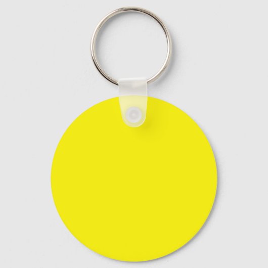 Porte-clés Jaune clair et ensoleillé (Recto)