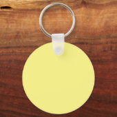 Porte-clés Jaune clair #FFF888, Marzipan (Recto)