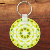 Porte-clés Jaune clair Vert Étoile Été Dopamine Décor Art (Recto)