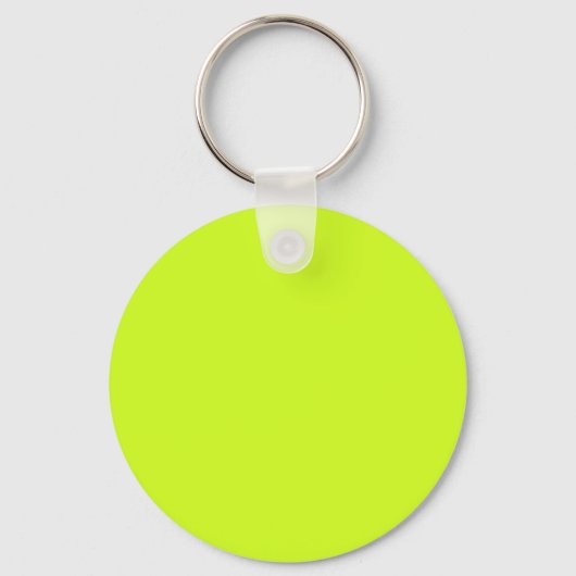 Porte-clés Jaune de chaux (couleur solide) (Recto)