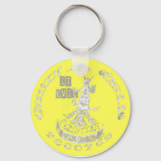 Porte-clés JAUNE "It Evil"