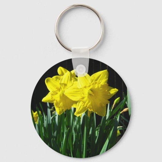 Porte-clés Jaune jonquilles - Porte - clé (Recto)