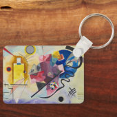 Porte-clés Jaune, Rouge, Bleu par Wassily Kandinsky (Recto)