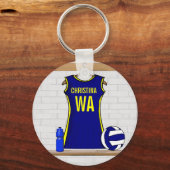 Porte-clés Jaune unipolaire (Recto)