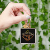 Porte-clés Java Man Coffee Humor Key Chain (main)